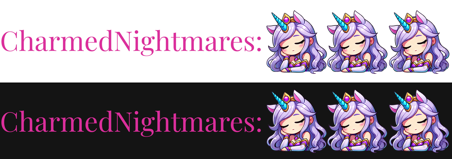 Cute Unicorn Sleep Emote Soraka